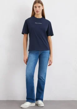 Basic Logo-T-Shirt regular aus Organic Cotton