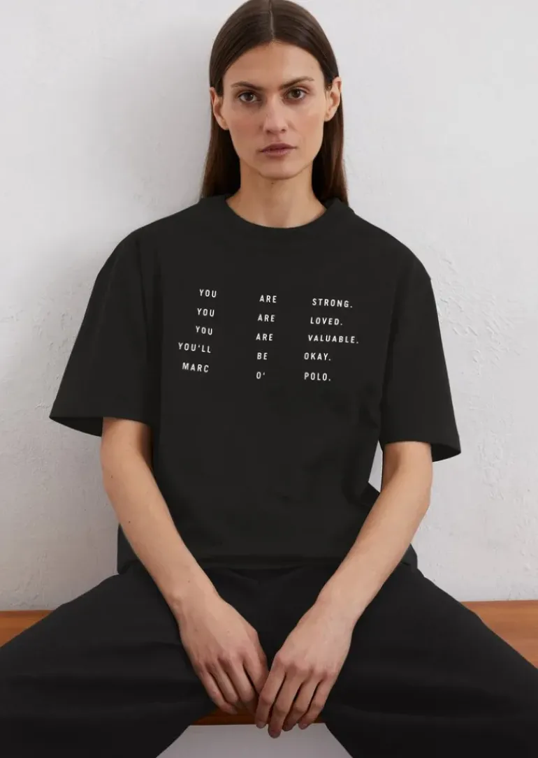 Basic Logo-T-Shirt regular aus Organic Cotton