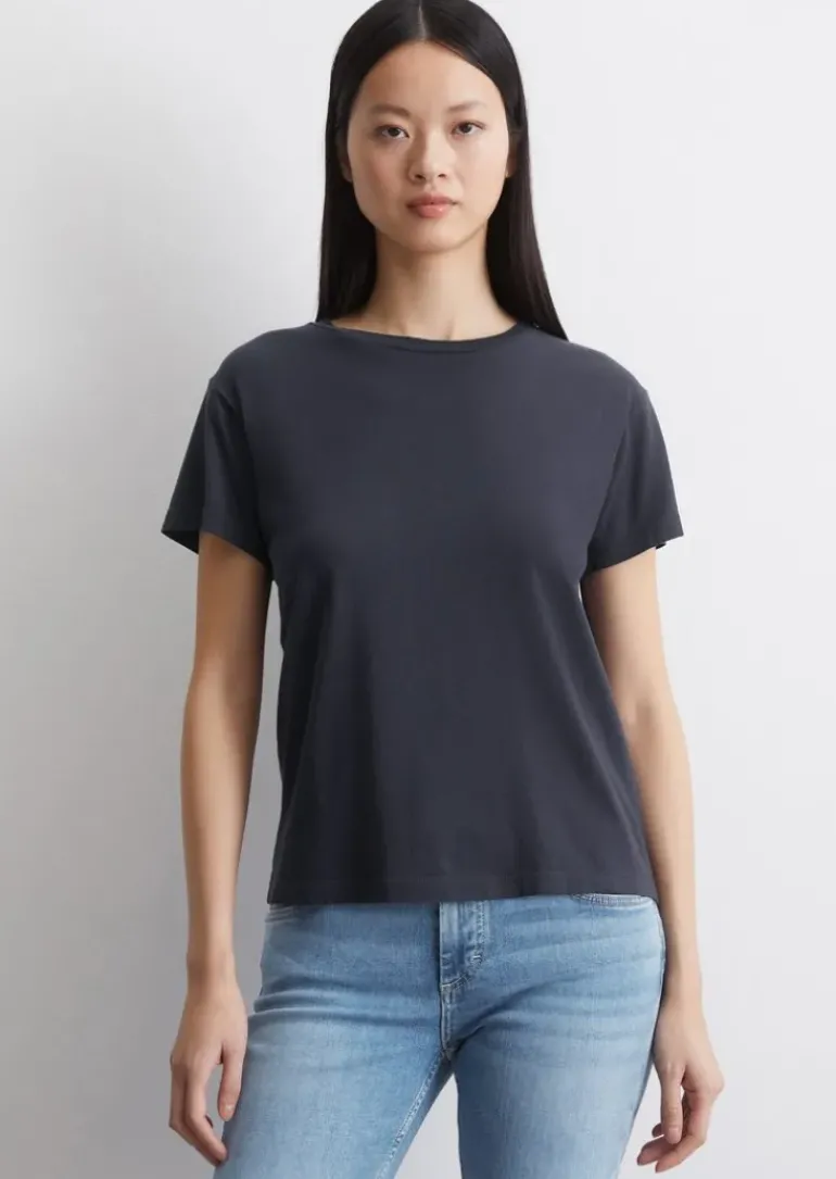 Basic-T-Shirt loose aus Organic Cotton