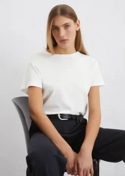 Basic-T-Shirt loose aus Organic Cotton