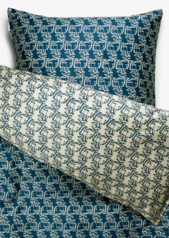 Bettwäsche-Set Model Monogram aus Bio-Baumwollsatin