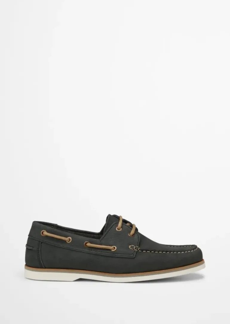 Bootsschuhe aus weichem Rindleder