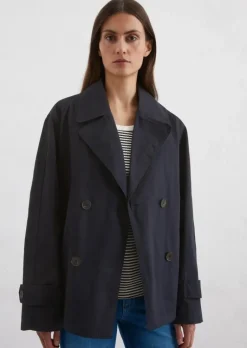 Cabanjacke regular aus Organic Cotton-Twill