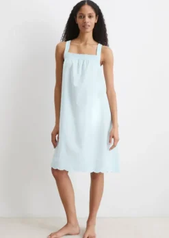 Cami-Loungekleid aus Bio-Baumwolle