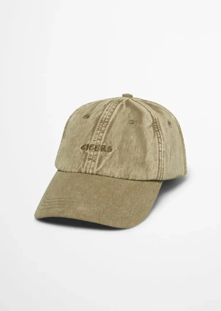 Cap aus Bio-Baumwoll-Twill