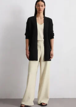 Cardigan loose aus Organic Cotton-Mix