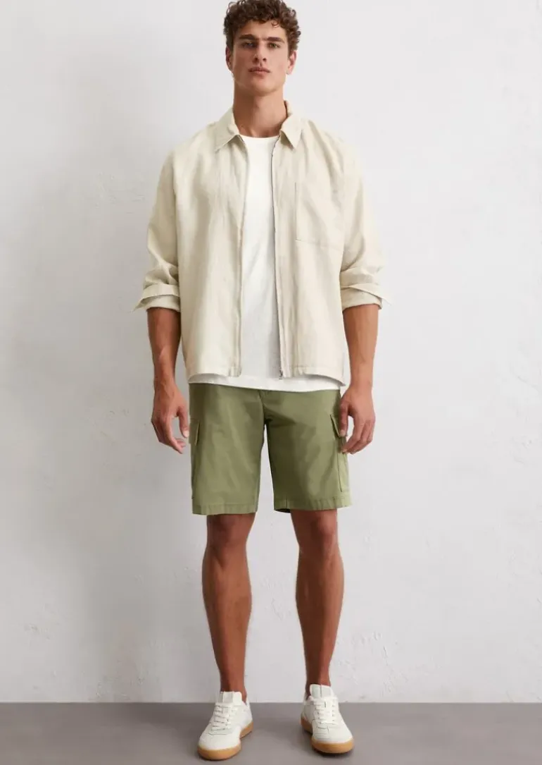 Cargoshorts Model Reso regular aus leichtem Bio-Baumwoll-Twill