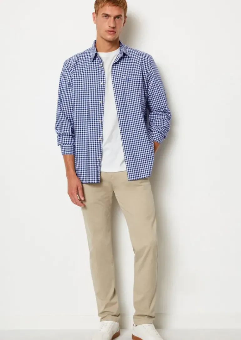 Chino Model Malmö slim aus Bio-Baumwoll-Twill
