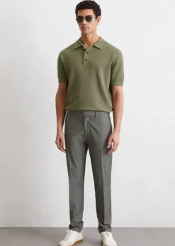Chino Model Morot aus leichtem Bio-Baumwoll-Chambray