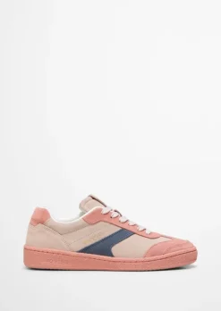 Court-Sneaker aus hochwertigem Velours-Rindleder