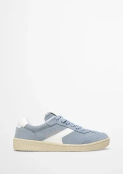 Court-Sneaker aus hochwertigem Velours-Rindleder