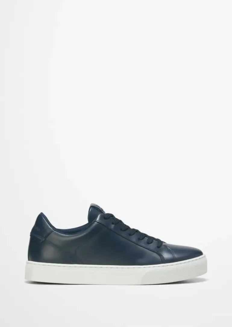 Cupsohlen-Sneaker aus edlem Rindnappaleder