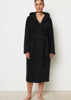 Damen-Bademantel Model Timeless mit Kapuze