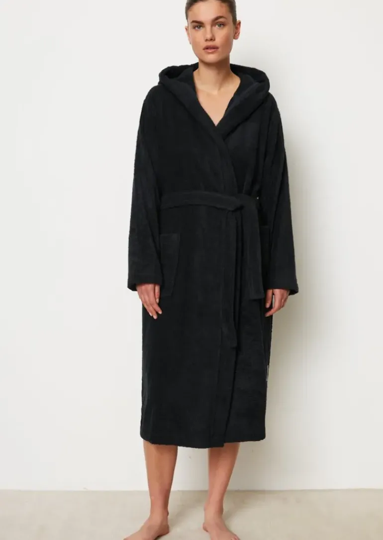 Damen-Bademantel Model Timeless mit Kapuze