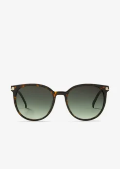Damen-Sonnenbrille aus Bio-Azetat und Metall