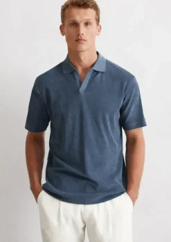 DfC Poloshirt regular aus Bio-Baumwoll-Frottee