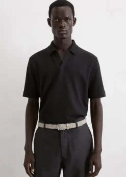 DfC Poloshirt regular mit feiner Struktur