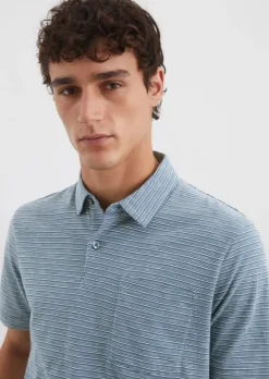 DfC Poloshirt Slub-Jersey regular aus weichem Slub-Jersey