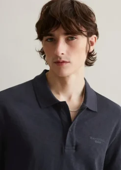 DfC Poloshirt Slub-Jersey regular aus reiner Bio-Baumwolle