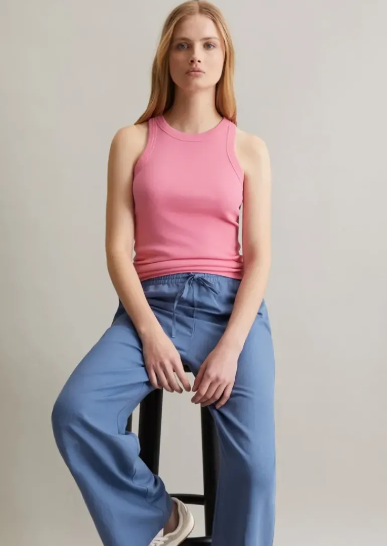 DfC Ripp-Top slim aus reinem Organic Cotton