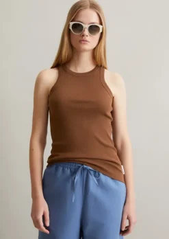 DfC Ripp-Top slim aus reinem Organic Cotton