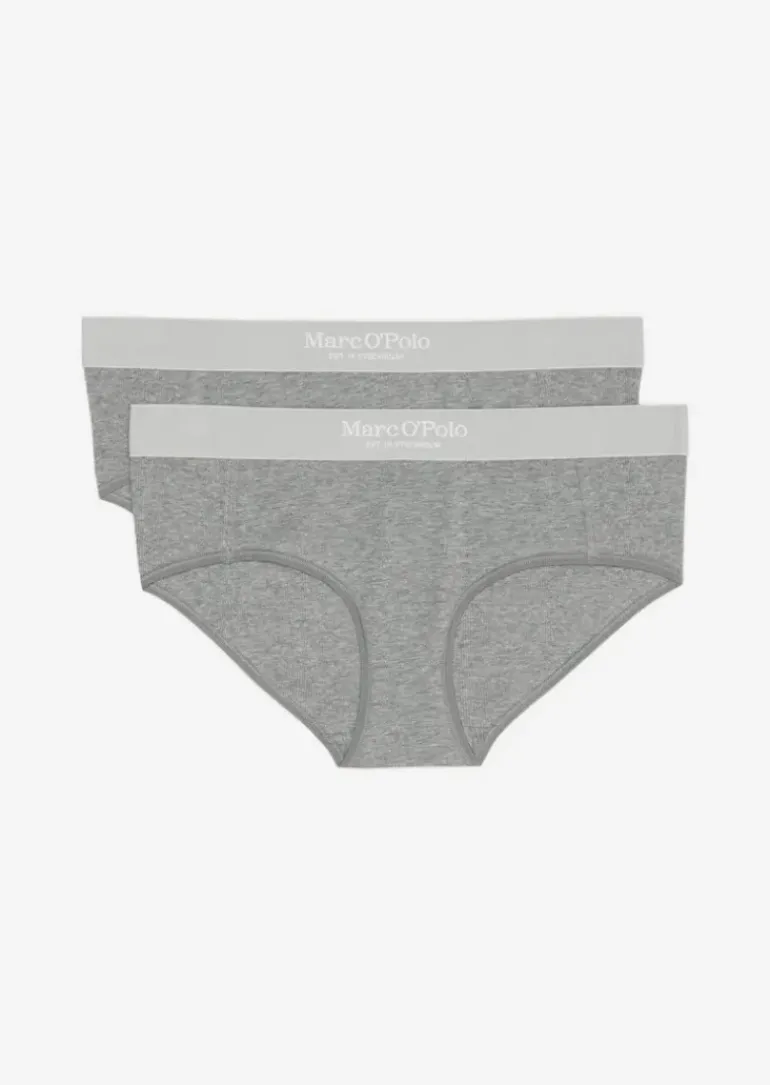 Feinripp-Hipster-Panty im 2er Pack