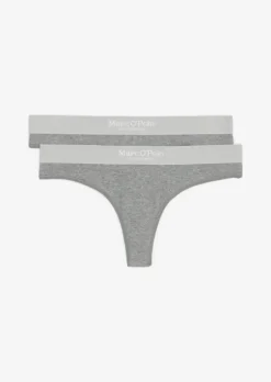 Feinripp-Tanga im 2er Pack