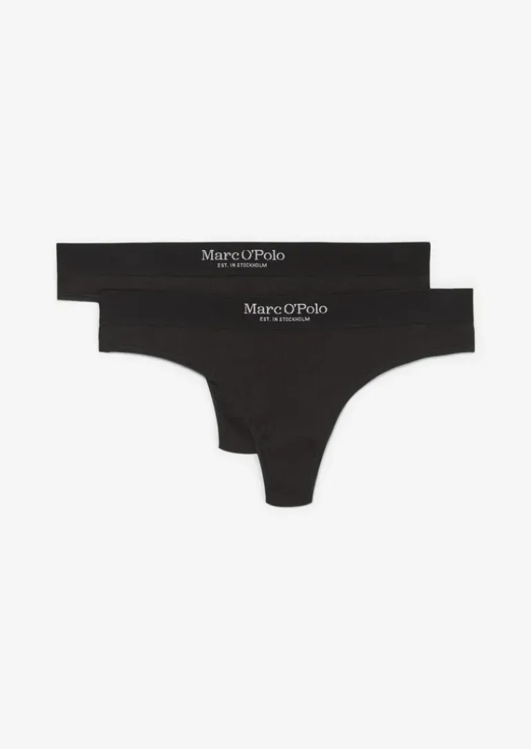 Feinripp-Tanga im 2er Pack