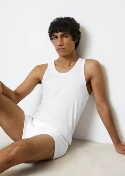 Feinripp-Tanktop im 2er Pack