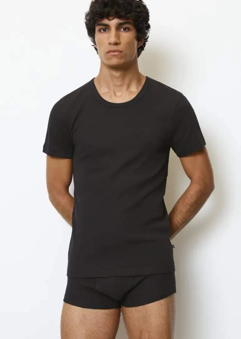 Feinripp-T-Shirt im 2er Pack