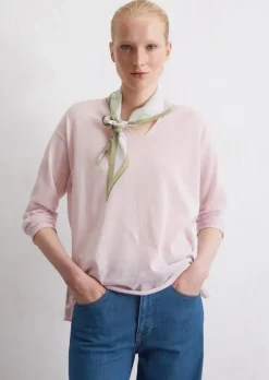 Feinstrick-Pullover loose aus Organic-Cotton-Mix