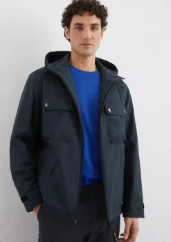 Funktionsjacke regular mit abnehmbarer Kapuze