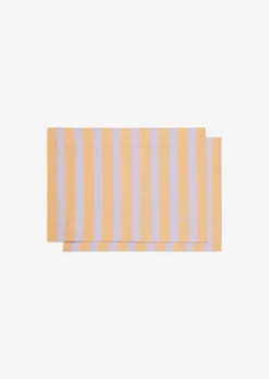 Gestreiftes Tischset im 2er Pack