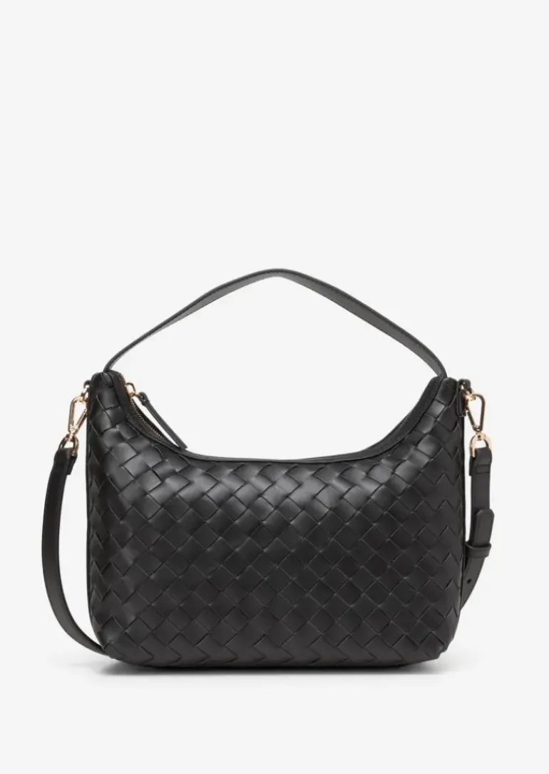 Handtasche small mit Flechtstruktur
