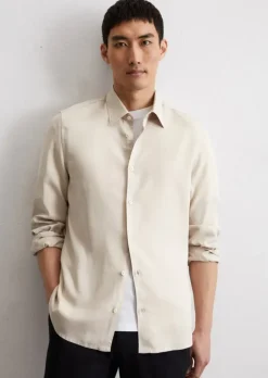 Hemd regular aus softem TENCEL™ Lyocell