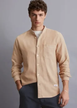 Hemd regular aus weichem Bio-Baumwoll-Twill