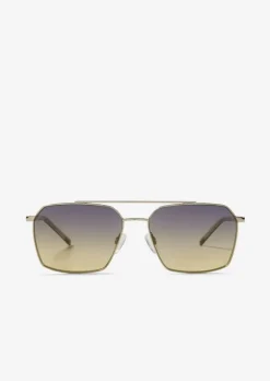 Herren-Sonnenbrille aus leichtem Metall