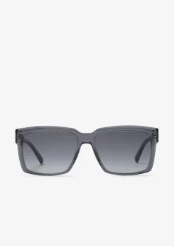 Herren-Sonnenbrille in moderner rechteckiger Form
