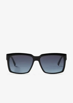 Herren-Sonnenbrille in moderner rechteckiger Form