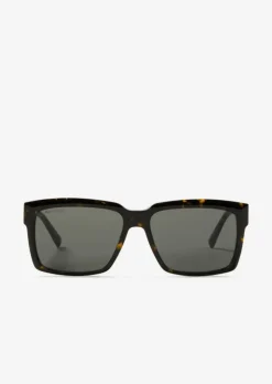 Herren-Sonnenbrille in moderner rechteckiger Form