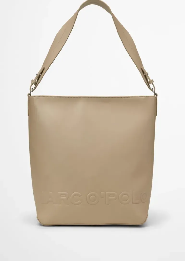 Hobo Bag aus einer Lederalternative aus recyceltem Polyester