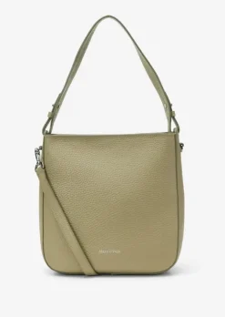 Hobo Bag small aus genarbtem Rindleder