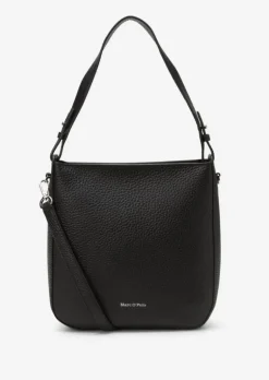 Hobo Bag small aus genarbtem Rindleder