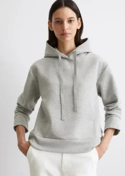 Hoodie relaxed aus Scuba-Jersey