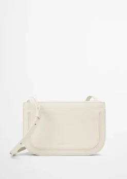 2in1 Crossbody Bag aus fein genarbtem Rindleder