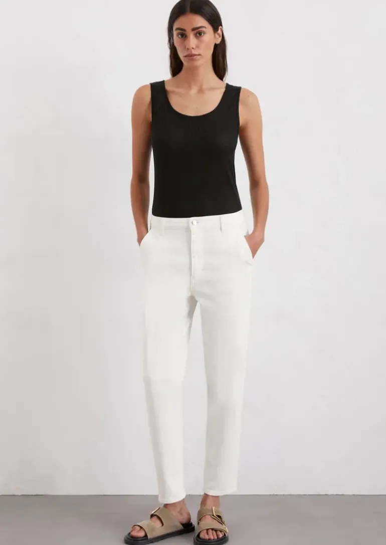 Jeans Iva boyfriend cropped aus Organic-Cotton-Lyocell-Stretch