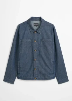 Jeansjacke regular aus Bio-Baumwoll-Hanf-Mix
