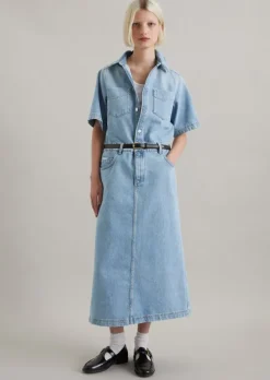Jeanskleid regular aus Organic Cotton