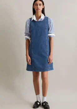 Jeans-Minikleid regular aus reinem Organic Cotton