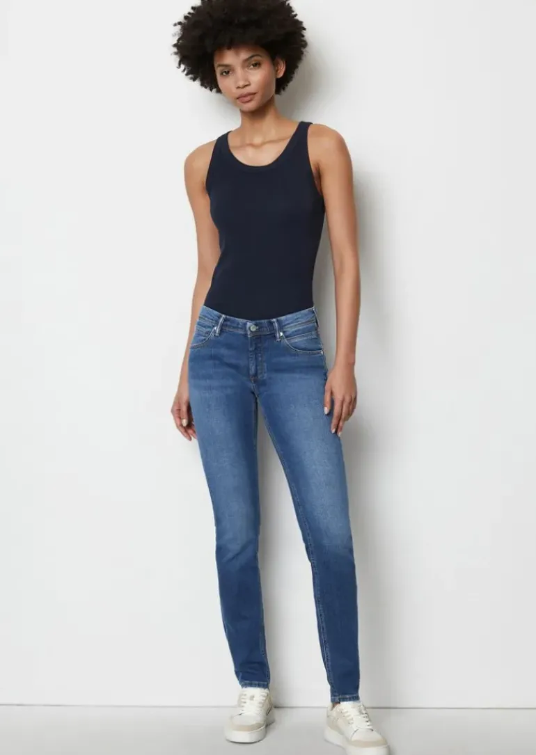 Jeans Model Alva slim aus stretchigem Organic Cotton-Mix